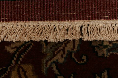 Tabriz Red Hand Knotted 911 X 132  Area Rug 250-21437 Image 15