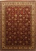 Tabriz Red Hand Knotted 911 X 132  Area Rug 250-21437 Thumb 0