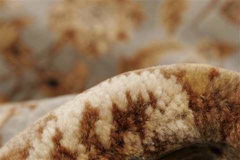 Kashan Blue Hand Knotted 911 X 140  Area Rug 250-21438 Image 10