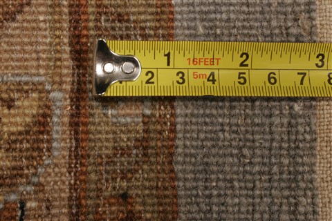 Kashan Blue Hand Knotted 911 X 140  Area Rug 250-21438 Image 1