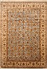 Kashan Blue Hand Knotted 911 X 140  Area Rug 250-21438 Thumb 0