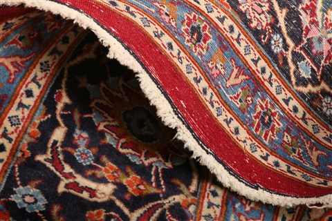 Mashad Red Hand Knotted 85 X 116 Area Rug 100-21440 Image 4