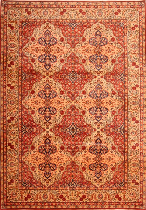 Sarouk Red Hand Knotted 84 X 1110 Area Rug 100-21441 Image 0
