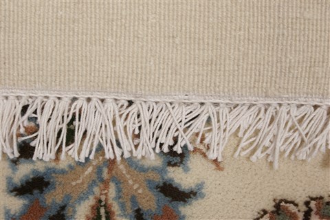 Nain White Hand Knotted 98 X 140 Area Rug 250-21442 Image 25