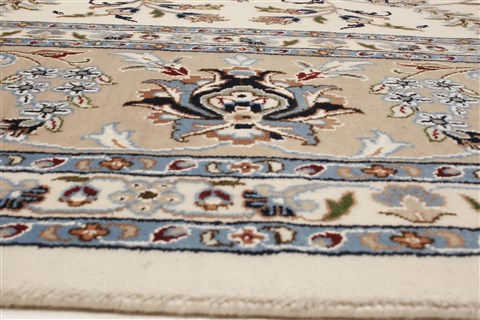 Nain White Hand Knotted 98 X 140 Area Rug 250-21442 Image 26