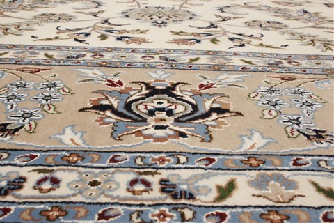 Nain White Hand Knotted 98 X 140 Area Rug 250-21442 Image 27