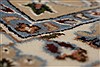 Nain White Hand Knotted 98 X 140 Area Rug 250-21442 Thumb 3