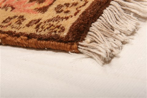 Bidjar Yellow Hand Knotted 82 X 114 Area Rug 100-21443 Image 24