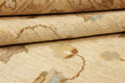 Chobi Beige Hand Knotted 64 X 109 Area Rug 250-21447 Image 10