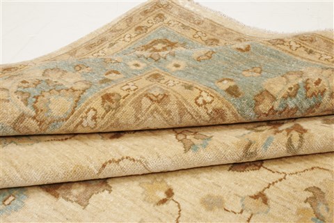 Chobi Beige Hand Knotted 64 X 109 Area Rug 250-21447 Image 12