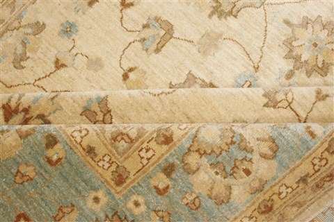 Chobi Beige Hand Knotted 64 X 109 Area Rug 250-21447 Image 13