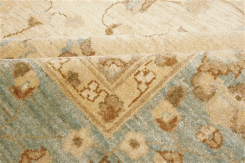 Chobi Beige Hand Knotted 64 X 109 Area Rug 250-21447 Image 14