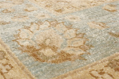 Chobi Beige Hand Knotted 64 X 109 Area Rug 250-21447 Image 17