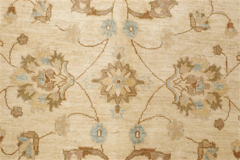Chobi Beige Hand Knotted 64 X 109 Area Rug 250-21447 Image 20