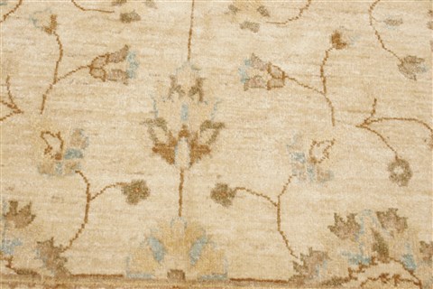 Chobi Beige Hand Knotted 64 X 109 Area Rug 250-21447 Image 21