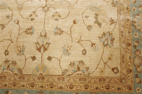 Chobi Beige Hand Knotted 64 X 109 Area Rug 250-21447 Image 22