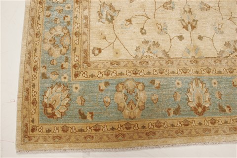 Chobi Beige Hand Knotted 64 X 109 Area Rug 250-21447 Image 23