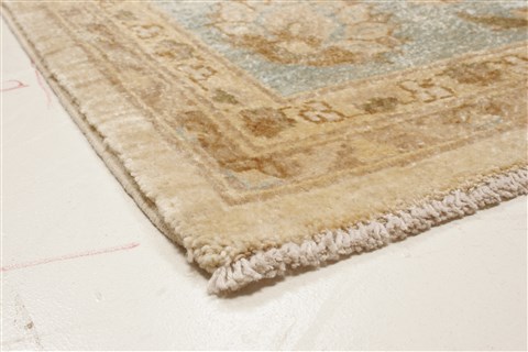 Chobi Beige Hand Knotted 64 X 109 Area Rug 250-21447 Image 24