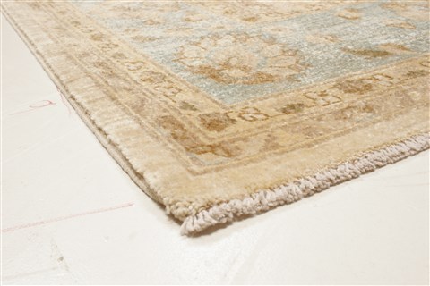 Chobi Beige Hand Knotted 64 X 109 Area Rug 250-21447 Image 25