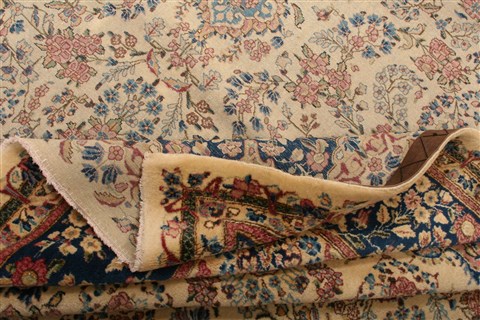 Kerman Yellow Hand Knotted 810 X 121 Area Rug 100-21449 Image 4