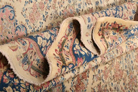 Kerman Yellow Hand Knotted 810 X 121 Area Rug 100-21449 Image 6