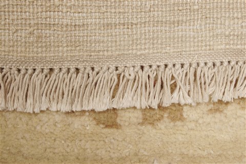 Ziegler Beige Hand Knotted 81 X 100 Area Rug 250-21450 Image 17