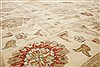 Ziegler Beige Hand Knotted 81 X 100  Area Rug 250-21450 Thumb 18