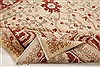 Pishavar Beige Hand Knotted 80 X 93 Area Rug 100-21452 Thumb 17