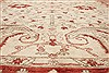 Pishavar Beige Hand Knotted 80 X 93 Area Rug 100-21452 Thumb 22