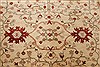 Pishavar Beige Hand Knotted 80 X 93  Area Rug 100-21452 Thumb 24