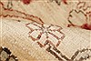 Pishavar Beige Hand Knotted 80 X 93 Area Rug 100-21452 Thumb 6