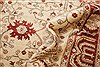 Pishavar Beige Hand Knotted 80 X 93 Area Rug 100-21452 Thumb 7