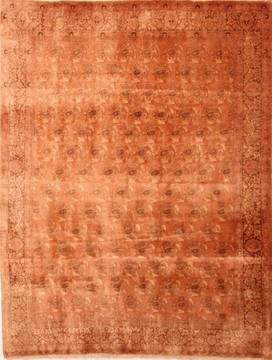 Bidjar Yellow Hand Knotted 8'2" X 10'11"  Area Rug 100-21458