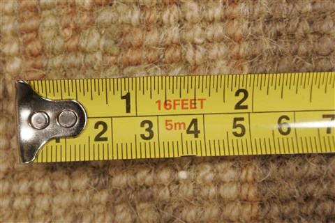 Oushak Brown Hand Knotted 82 X 99 Area Rug 250-21461 Image 13