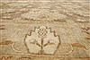 Oushak Brown Hand Knotted 82 X 99  Area Rug 250-21461 Thumb 17