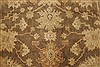 Oushak Brown Hand Knotted 82 X 99  Area Rug 250-21461 Thumb 18