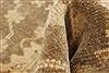 Oushak Brown Hand Knotted 82 X 99 Area Rug 250-21461 Thumb 3