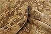 Oushak Brown Hand Knotted 82 X 99 Area Rug 250-21461 Thumb 4