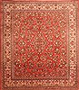 Sarouk Yellow Hand Knotted 85 X 97 Area Rug 100-21463 Thumb 0