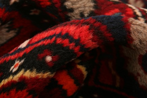 Bakhtiar Red Hand Knotted 88 X 117 Area Rug 100-21464 Image 2