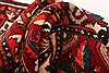Bakhtiar Red Hand Knotted 88 X 117 Area Rug 100-21464 Thumb 3