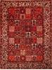 Bakhtiar Red Hand Knotted 88 X 117 Area Rug 100-21464 Thumb 0