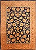 Kashmar Yellow Hand Knotted 83 X 117 Area Rug 100-21465 Thumb 0