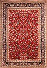 Isfahan Red Hand Knotted 83 X 118  Area Rug 100-21470 Thumb 0