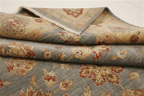 Ziegler Blue Hand Knotted 80 X 100  Area Rug 250-21471 Image 11