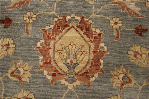 Ziegler Blue Hand Knotted 80 X 100  Area Rug 250-21471 Image 1