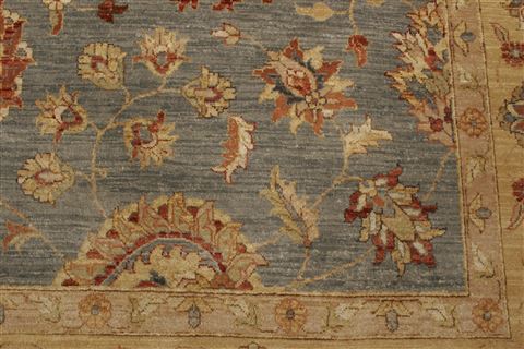 Ziegler Blue Hand Knotted 80 X 100  Area Rug 250-21471 Image 21