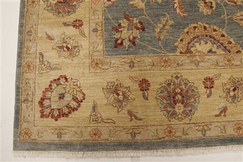 Ziegler Blue Hand Knotted 80 X 100  Area Rug 250-21471 Image 22