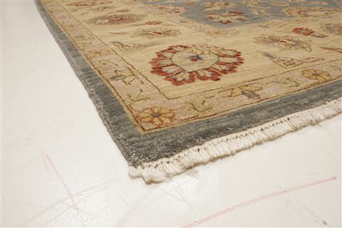 Ziegler Blue Hand Knotted 80 X 100  Area Rug 250-21471 Image 23