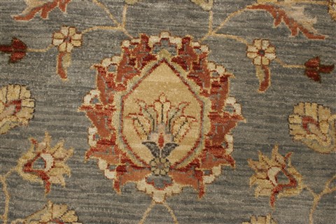 Ziegler Blue Hand Knotted 80 X 100  Area Rug 250-21471 Image 25
